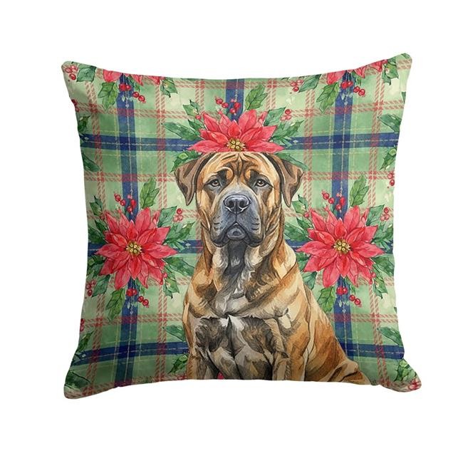 Carolines Treasures WDK8520PW1414 Unisex Adult Brindle Boerboel Christmas Poi…