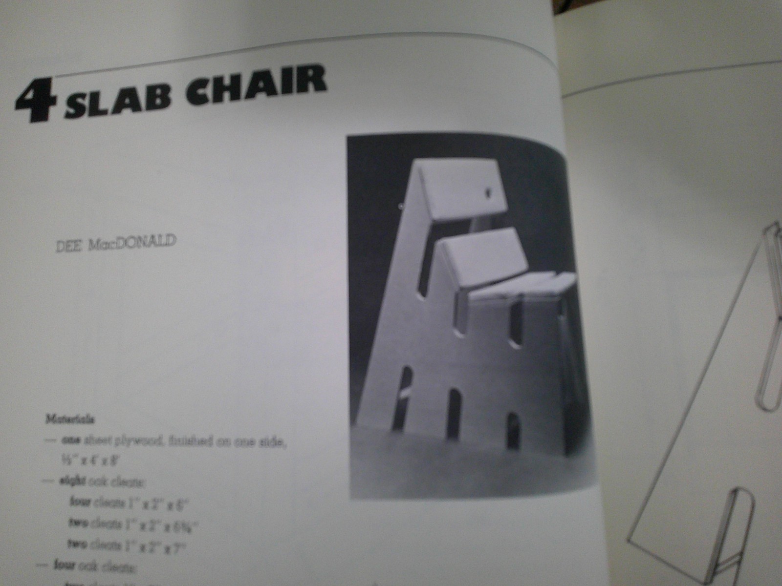 1976 Parsons School Design Furniture in 24 Hours Spiros Zakas & Students