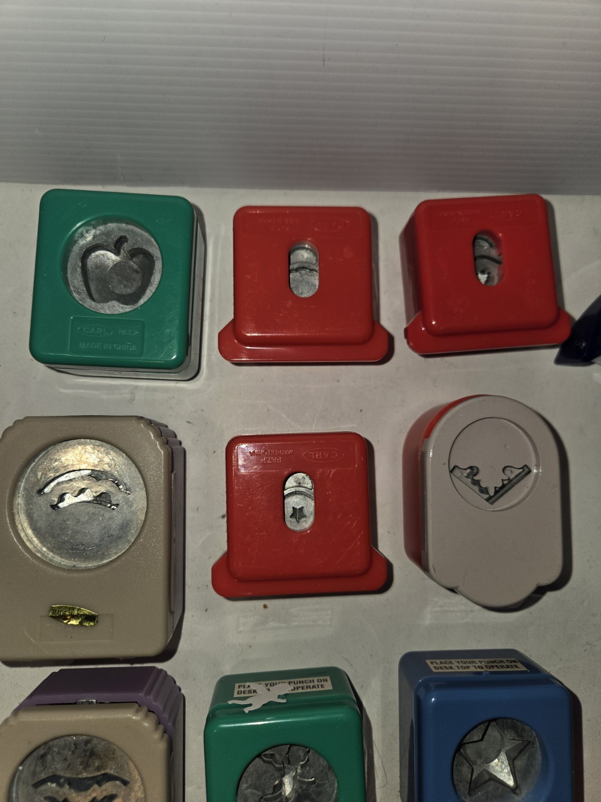 Lot of 20 Paper Punches Paper Crafting Scrapbooking Cardmaking Mixed Brands