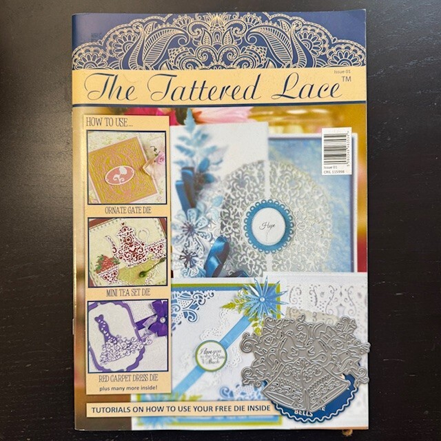 Tattered Lace Crafting Magazines 2014-2016 – Open Stock Details in Description