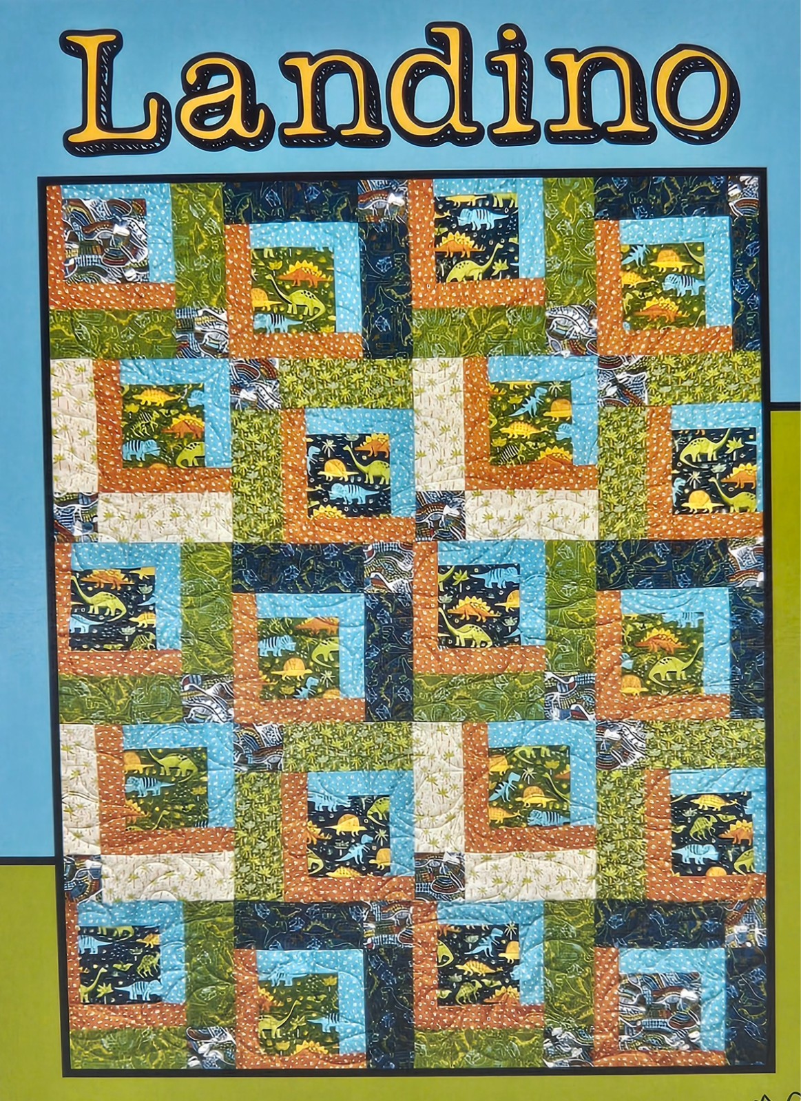 LANDINO Quilt Pattern by Tamara Cook for Villa Rosa Designs Fat Quarter Friendly