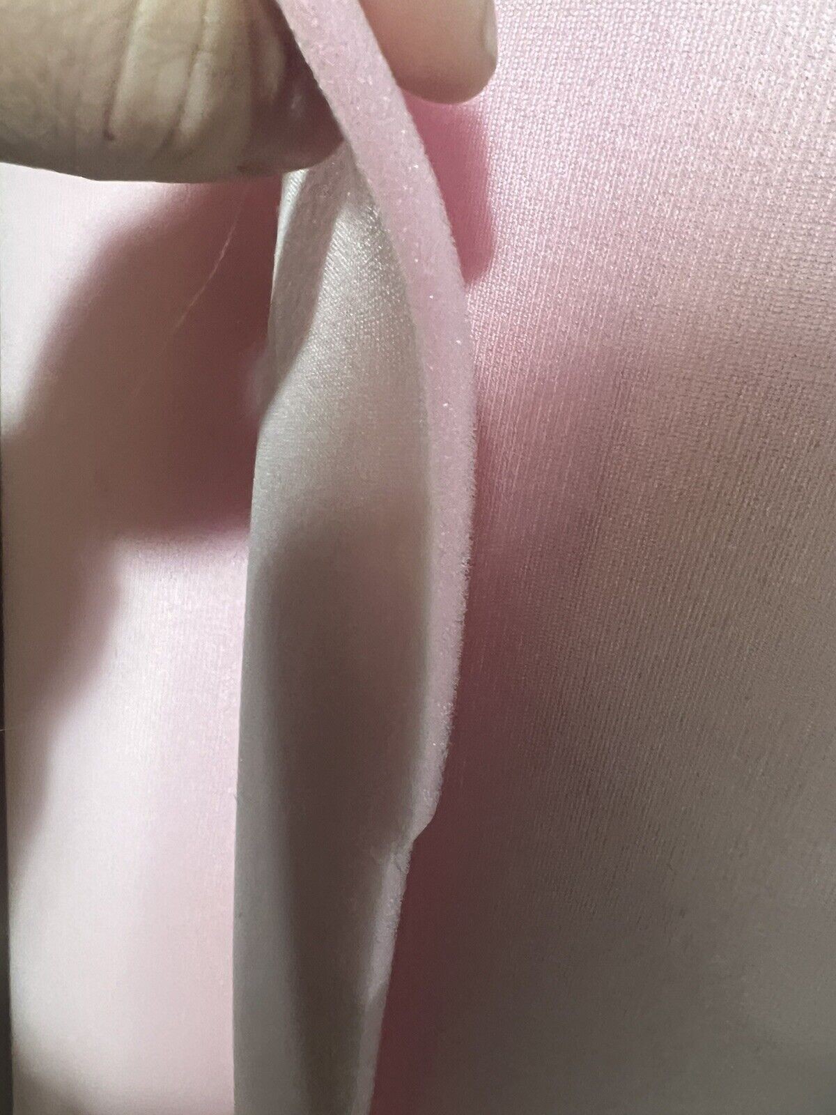 Pink Sewing Foam Upholstery first quality 1/4″ Padding W/Scrim Backing 55″