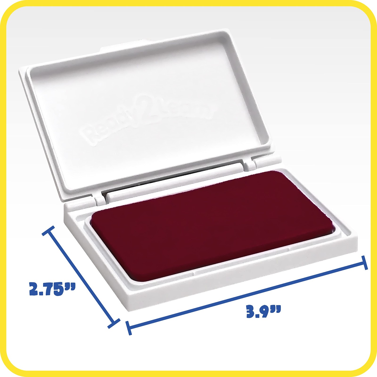 Ready 2 Learn Scented Stamp Pad – Cherry – Red – Non-Toxic – Fade