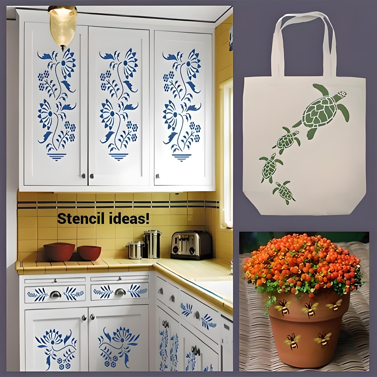 CAROLINA LILY QUILT STENCIL – BOTANICAL – The Artful Stencil
