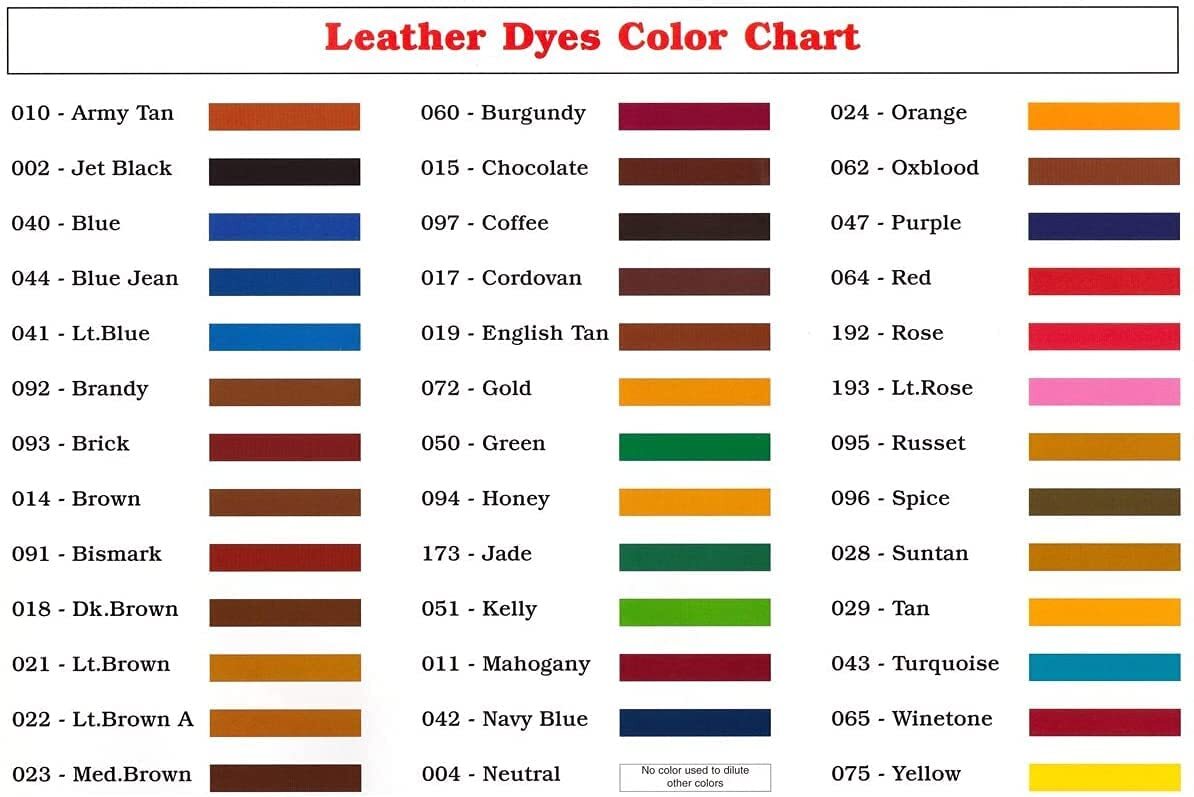 Angelus Leather Dye with Applicator 3oz NEW
