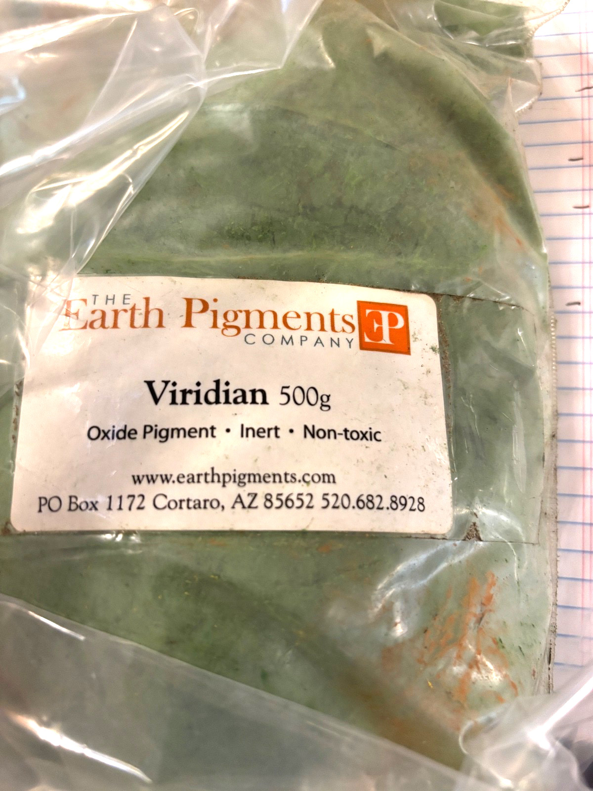 Viridian Oxide (Chrome Oxide Green 44200) Green for Paint, Coatings, Inks