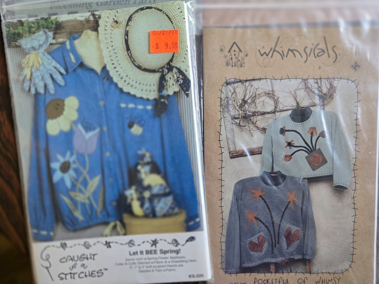 Lot of 8 Appliqued Patterns Varies Assorted ones