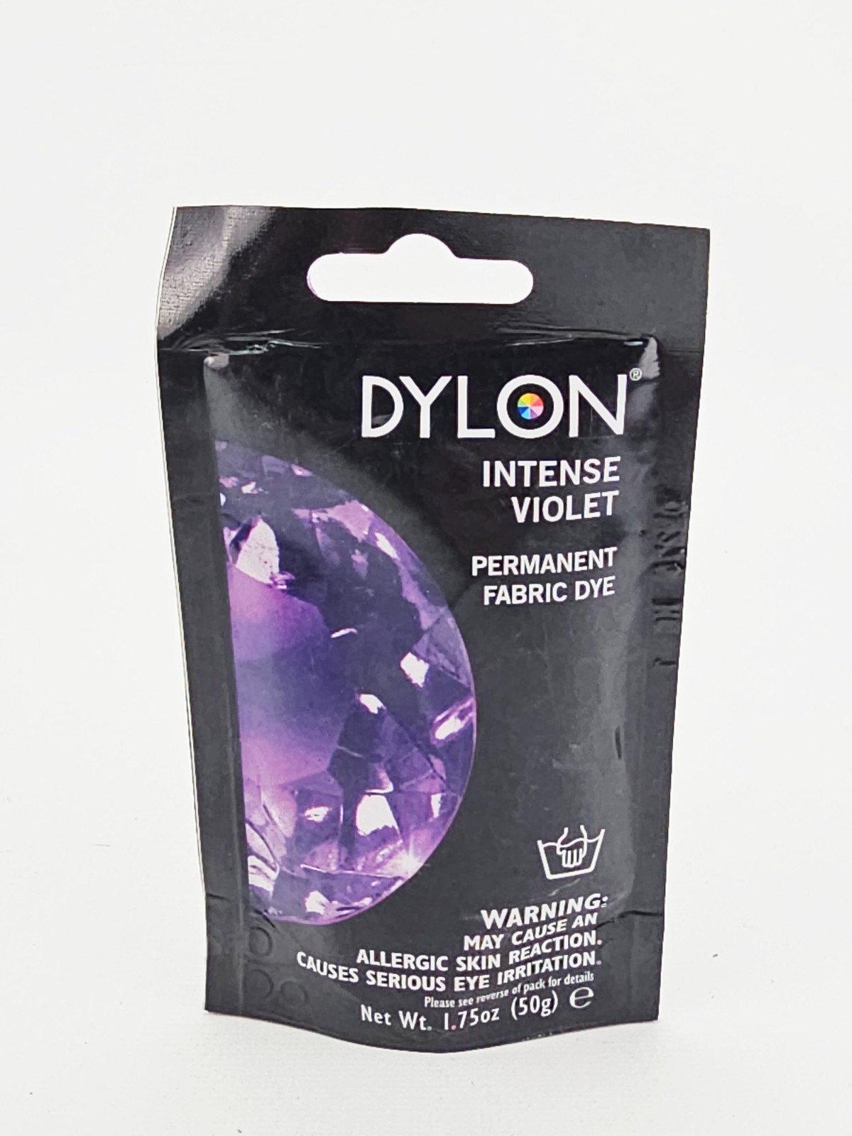 Dylon Permanent Fabric Dye Intense Violet Purple 1.75 oz 50g Lot of 3
