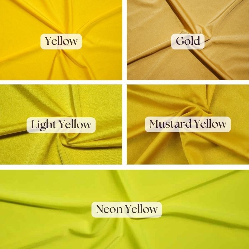 Premium Shiny Milliskin Nylon Spandex Fabric – 4-Way Stretch | By The Yard