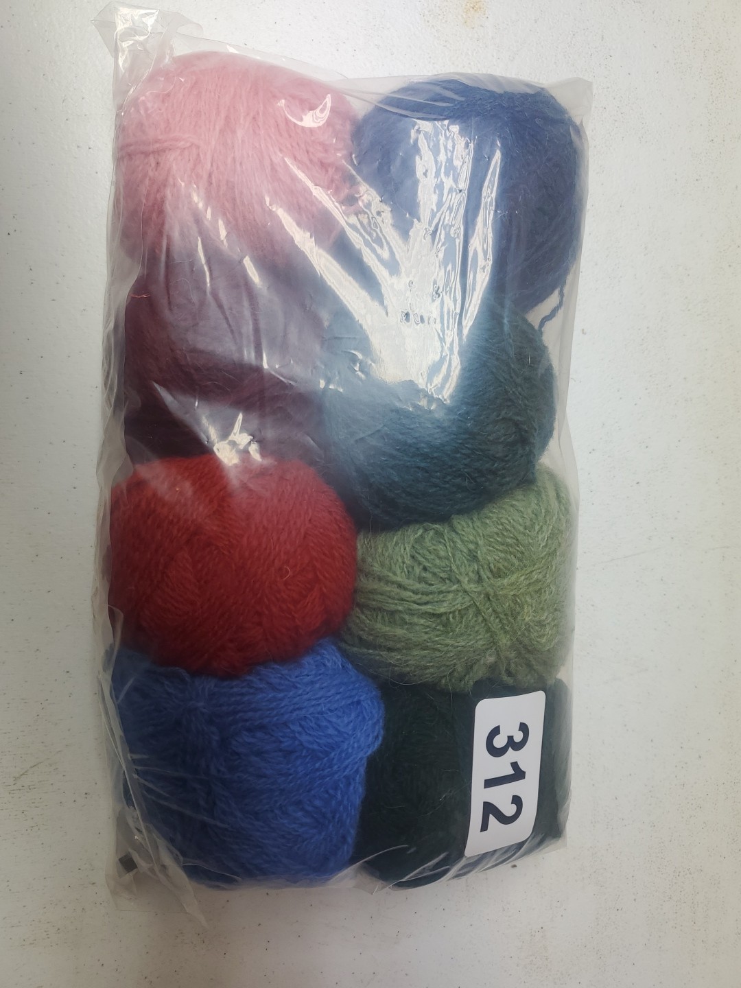 Unbranded Yarn Lot Of 8 Color Varies