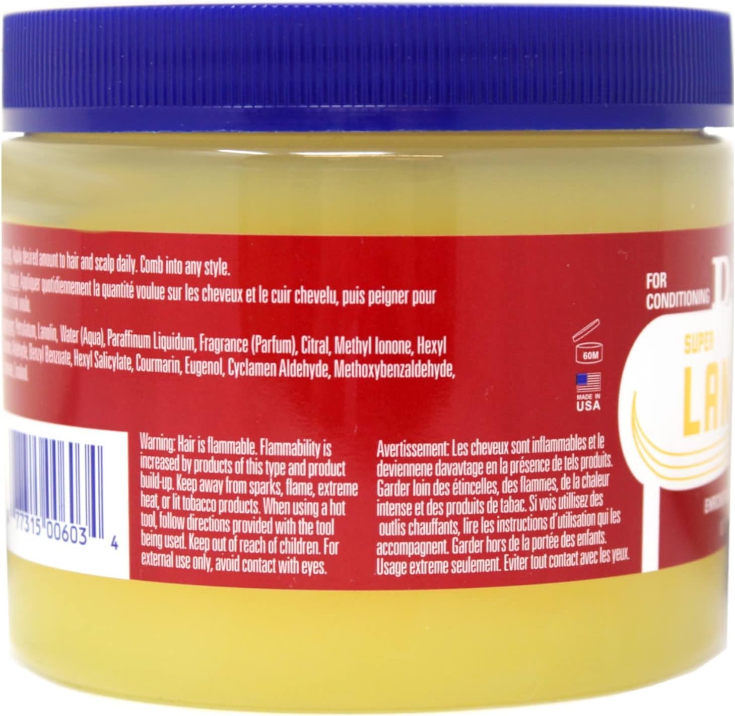 Dax Super Lanolin 14 Fl Oz (Pack of 1), Yellow