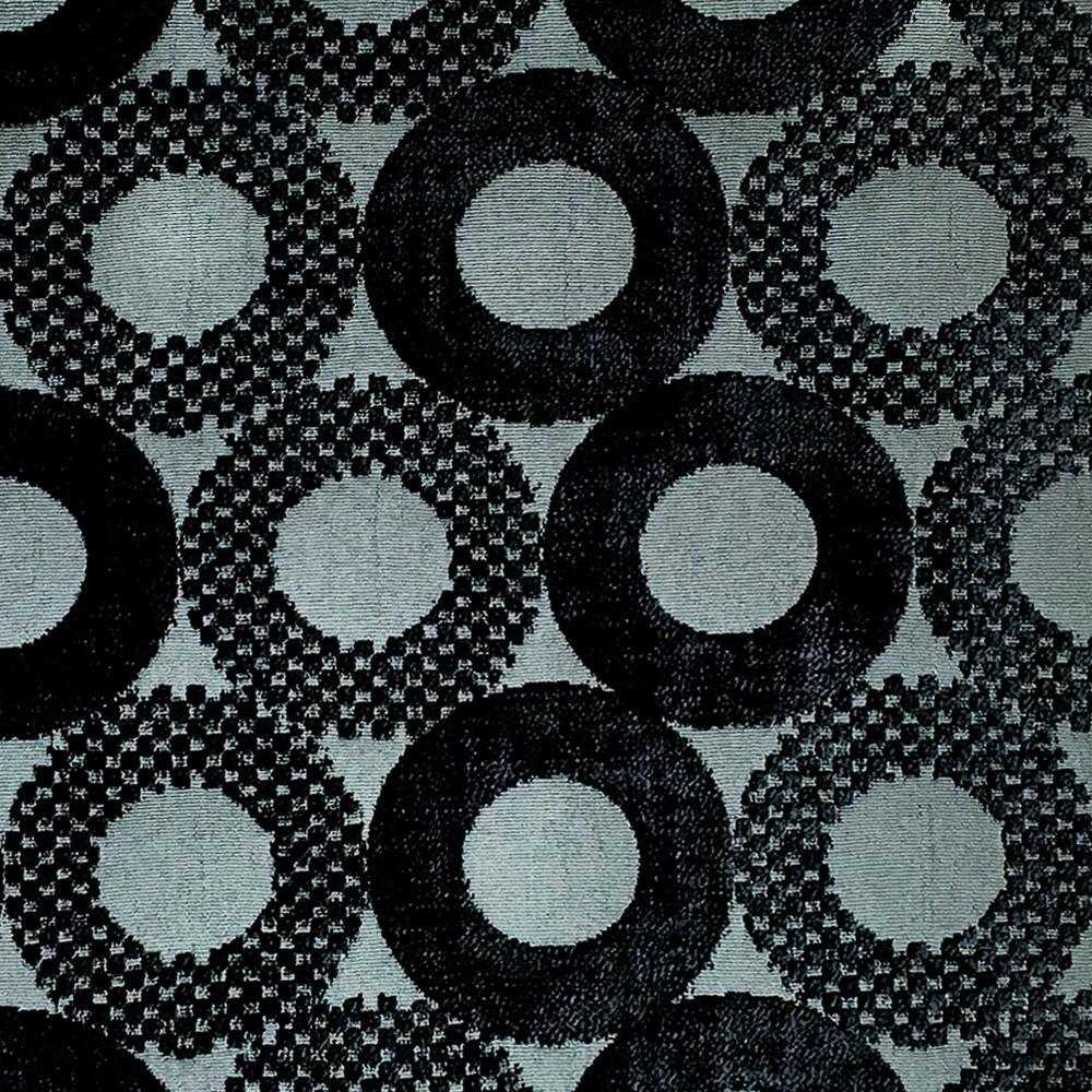 6 COLORS / Velvet Circle Geometric Tone on Tone Fabric