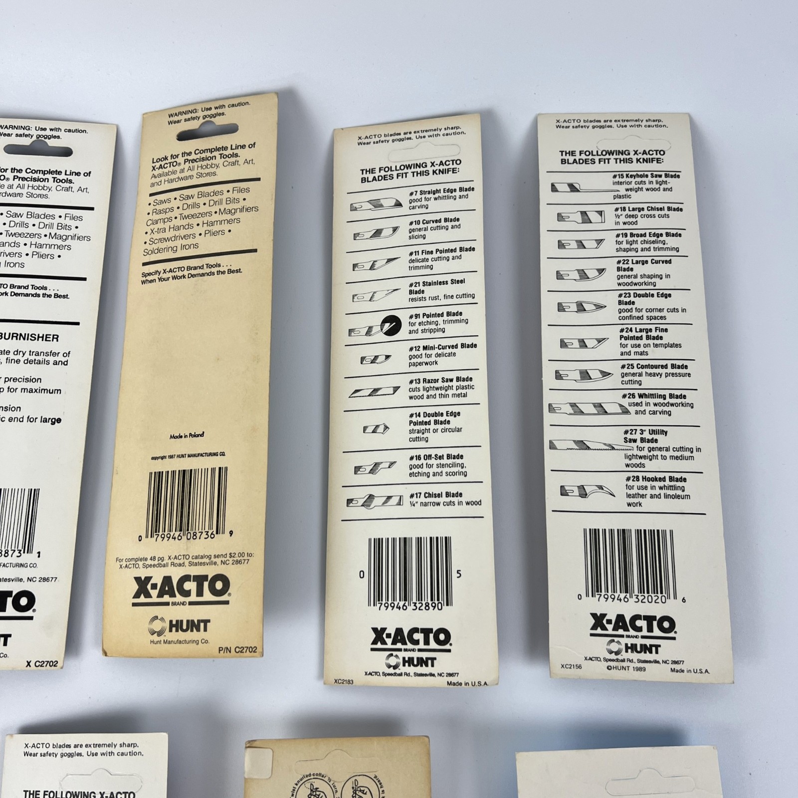 X-ACTO Compass Swivel Knife 52-C Hobby Tools Lot 10 Vintage New Old Stock
