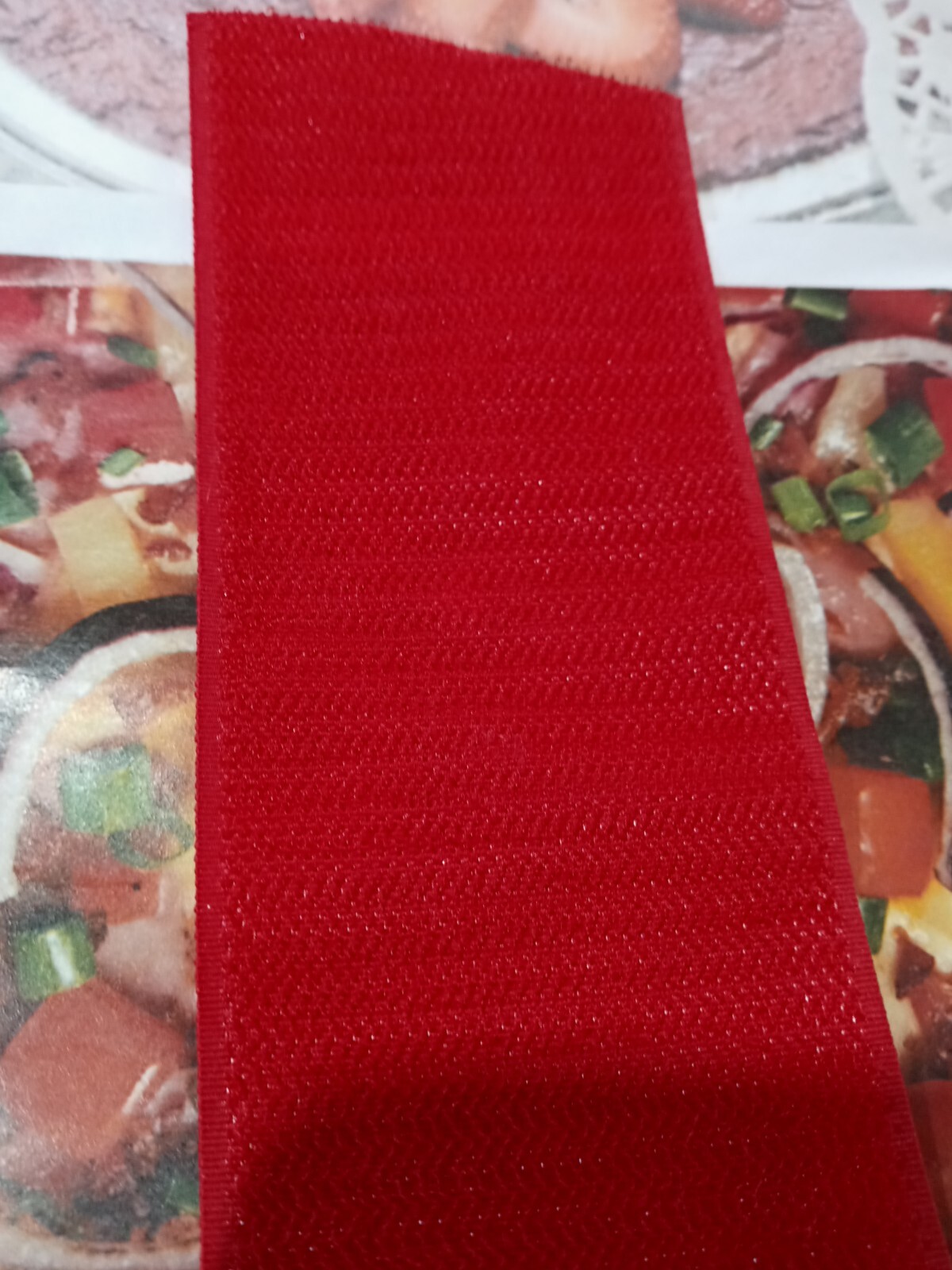 velcro 2″ BOTH Hook and Loop sew on NEW YELLOW or RED Your Choice Genuine Velcro