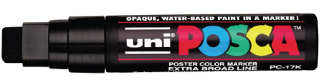 UNI POSCA PC-17K MARKER PENS – 7 COLORS AVAILABLE