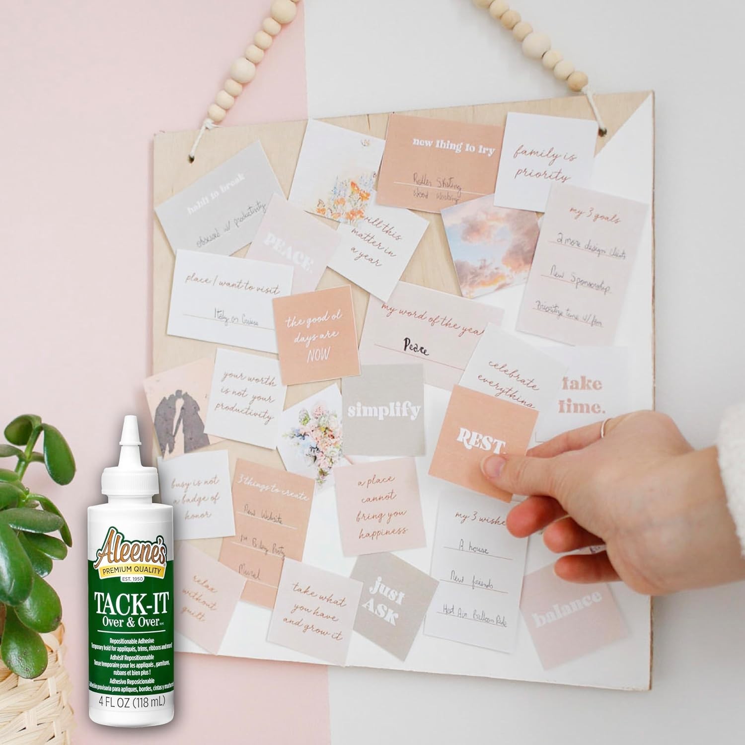Versatile 4 oz Liquid Glue for Crafting – Repositionable & Removable Adhesive
