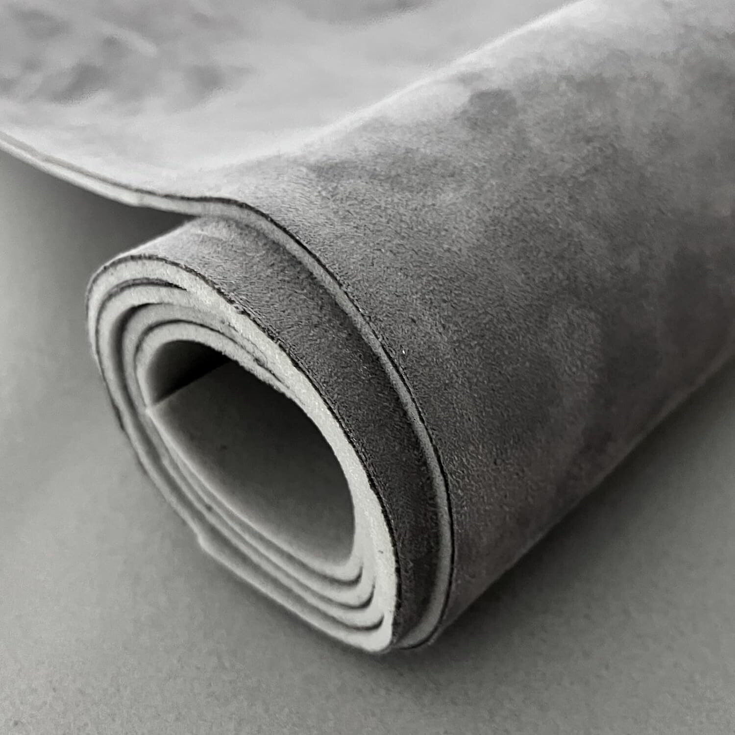 Suede Headliner Fabric 1/8″ Thick Foam Upholstery Roof Liner Replacement 60″ (W)