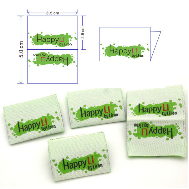 1000pcs customized garment labels woven or printed labels clothing main labels