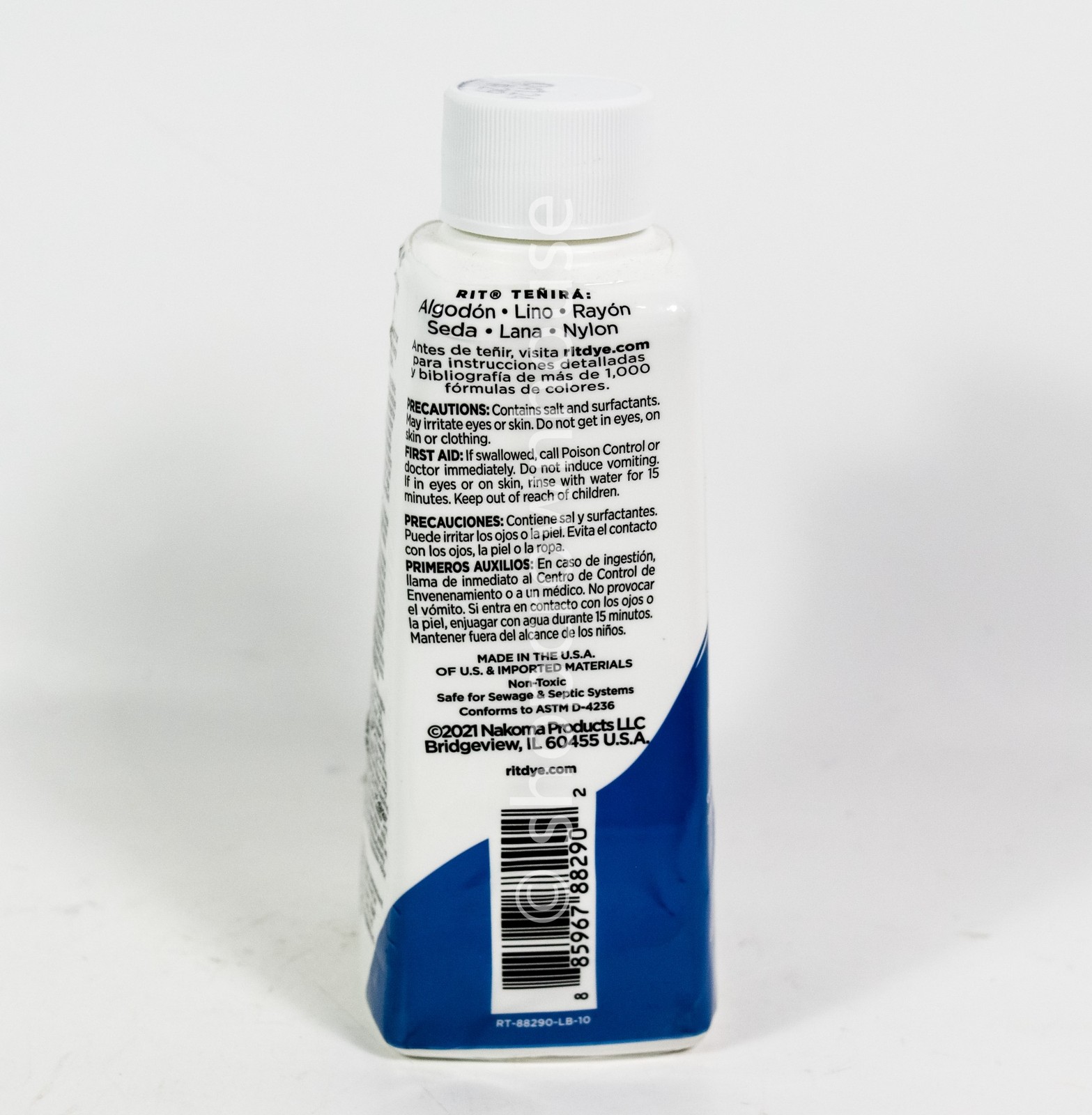Rit Liquid Dye All Purpose Fabric Color 8 fl oz – ROYAL BLUE