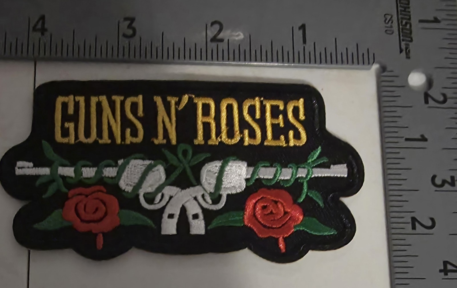 Guns N Roses Embroidered Iron/Sew On Band Patch