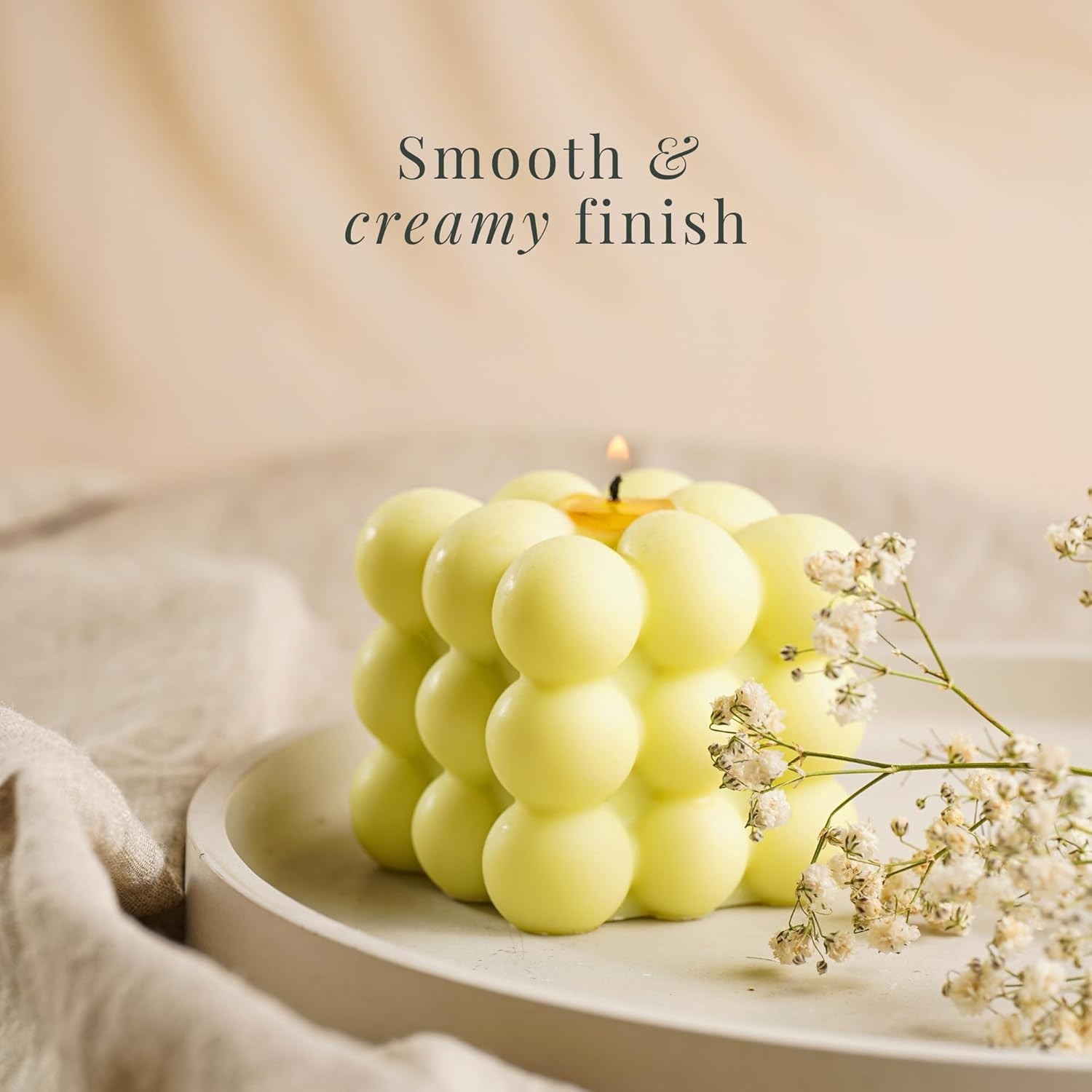 Eco-Friendly Organic Soy Candle Making Supplies – 2 lbs for Custom Creations