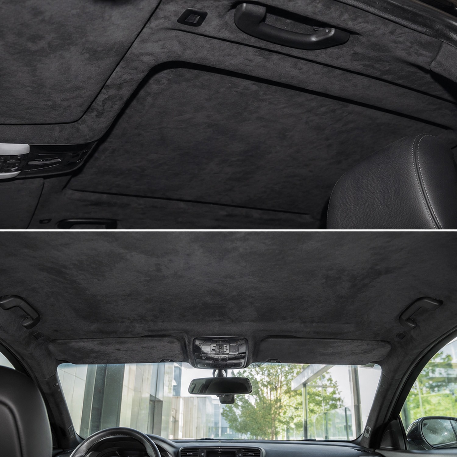 BK Suede Headliner Fabric Adhesive Backed Roof Liner Upholstery Repair Replace