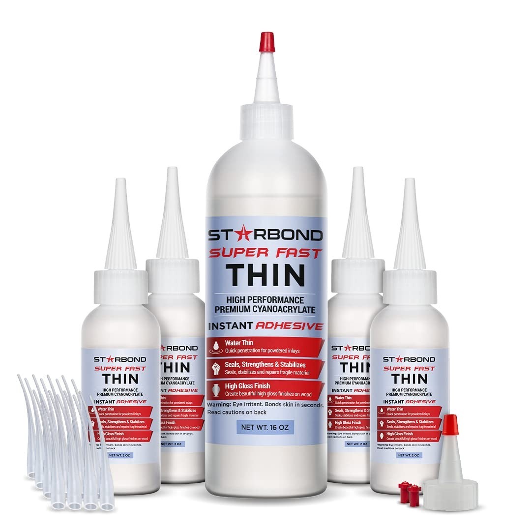 Ethyl Cyanoacrylate Super Glue – 16 oz. Refill Kit