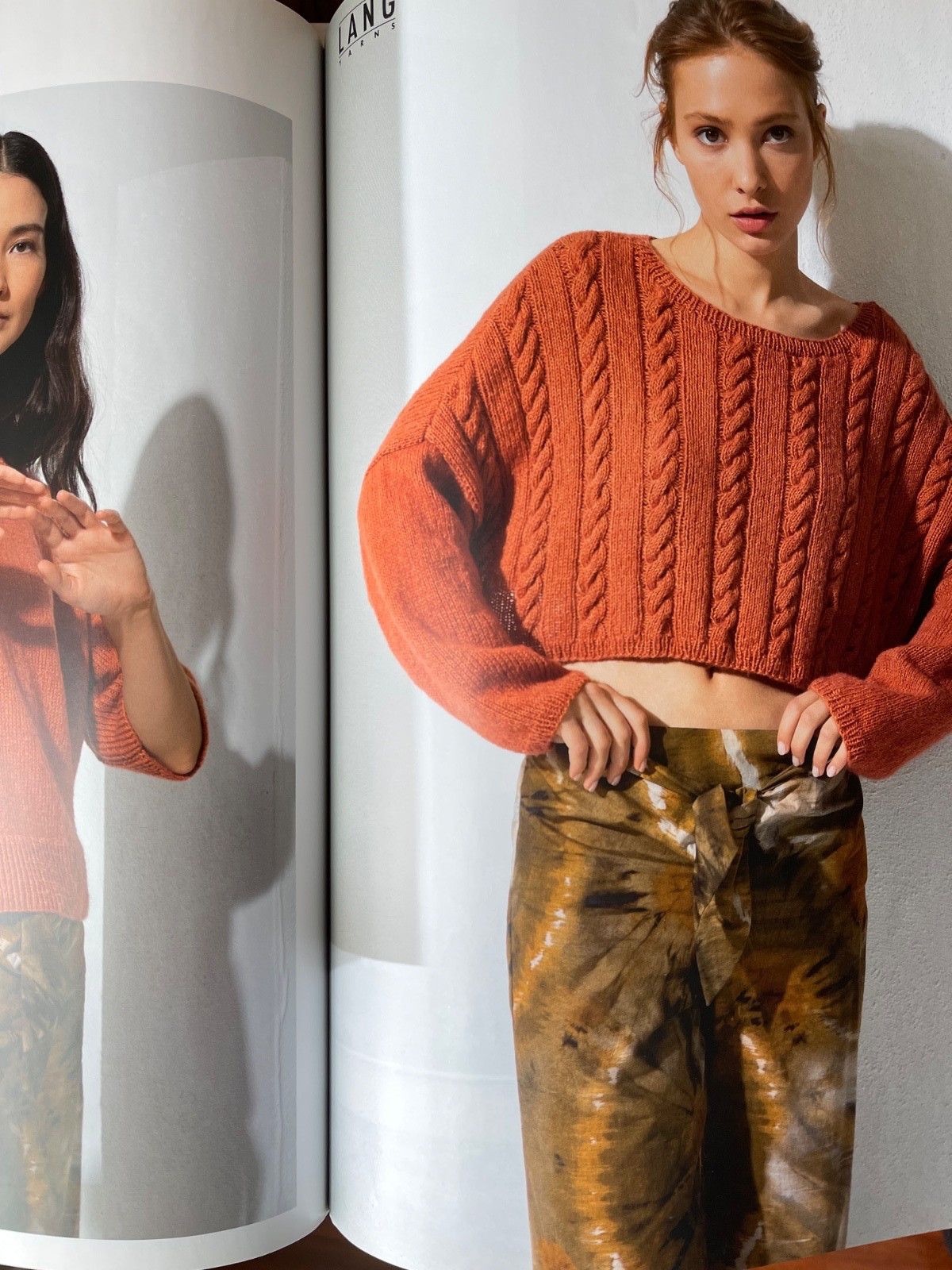 Knitting instruction Fam Fatto a Mano 272 Collection Lang yarns