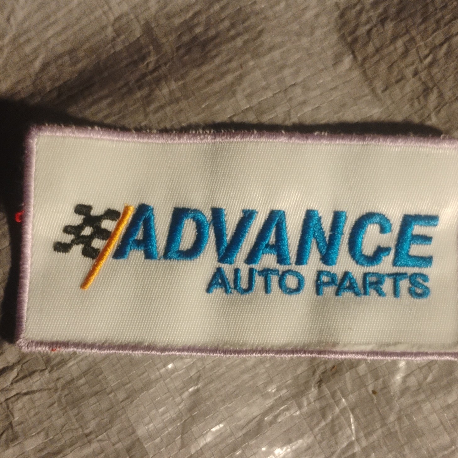 Advance Auto Parts Logo Embroidered Sew-On Patch, Single for Apparel & Crafts