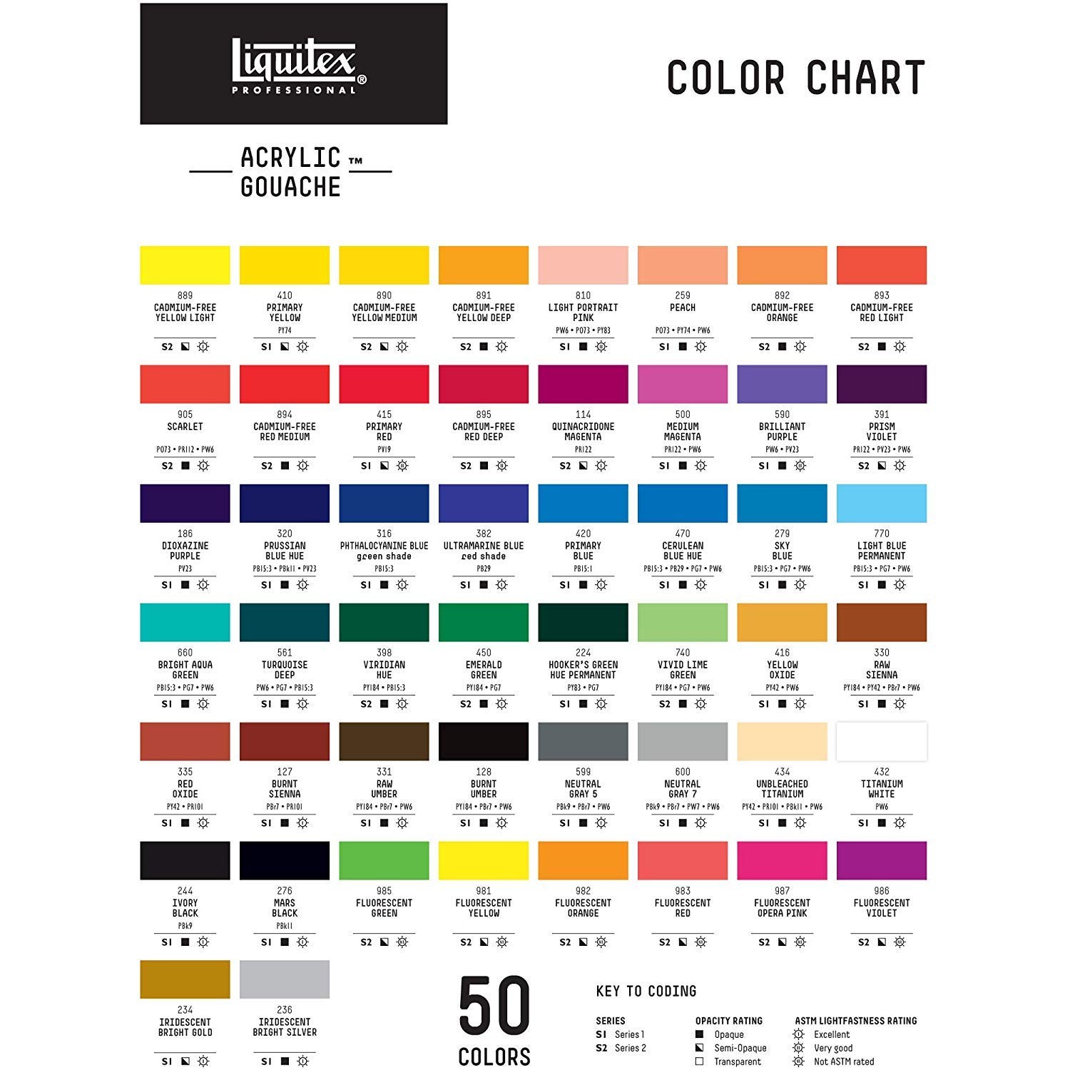 Liquitex 2 Fl Oz Red Light Acrylic Gouache Paint Cadmium Free Matte Opacity