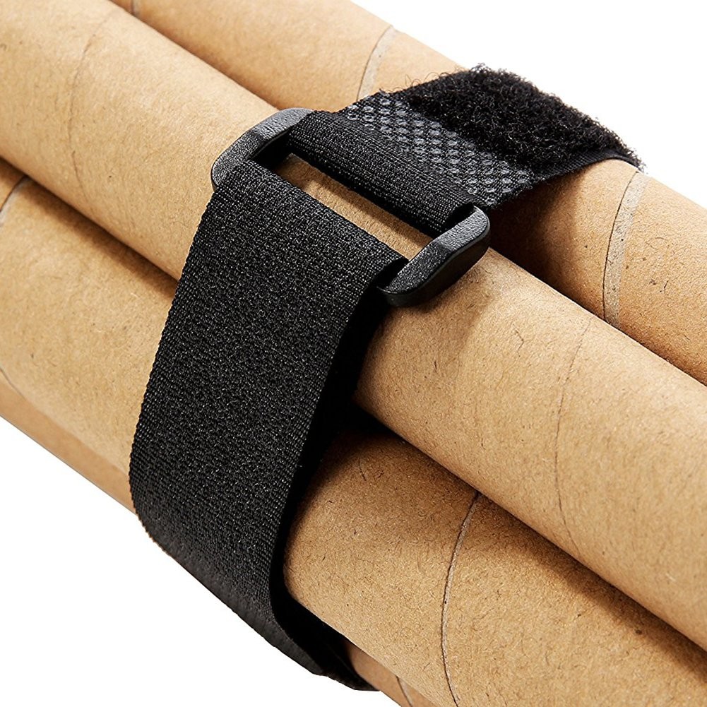 Tangser Cable Straps 1 Inch Wide, 18 Cinch 1” x 18 ”- 16pcs, Black