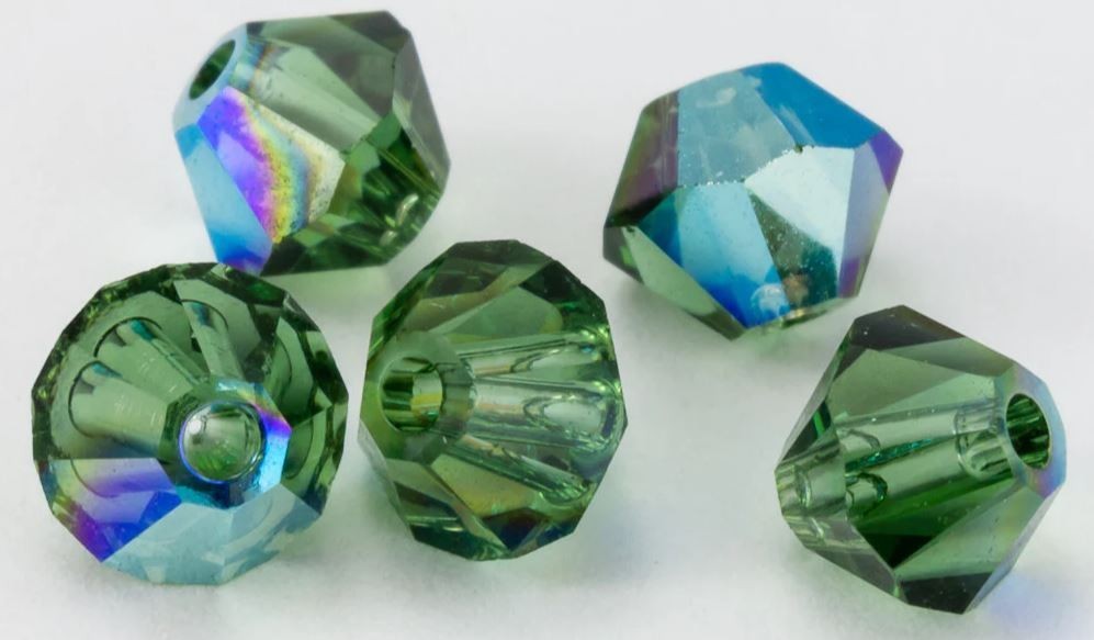 Swarovski 4mm Crystal Bicone 5301/5328 Beads – Select Color/Q’ty