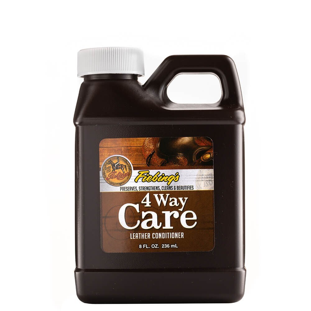 Fiebing’s 4-Way Care Leather Conditioner Cleaner Protector Preservative – 8 oz