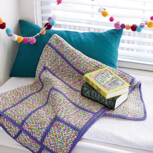 LEA Easy Afghans Crochet Bk, None