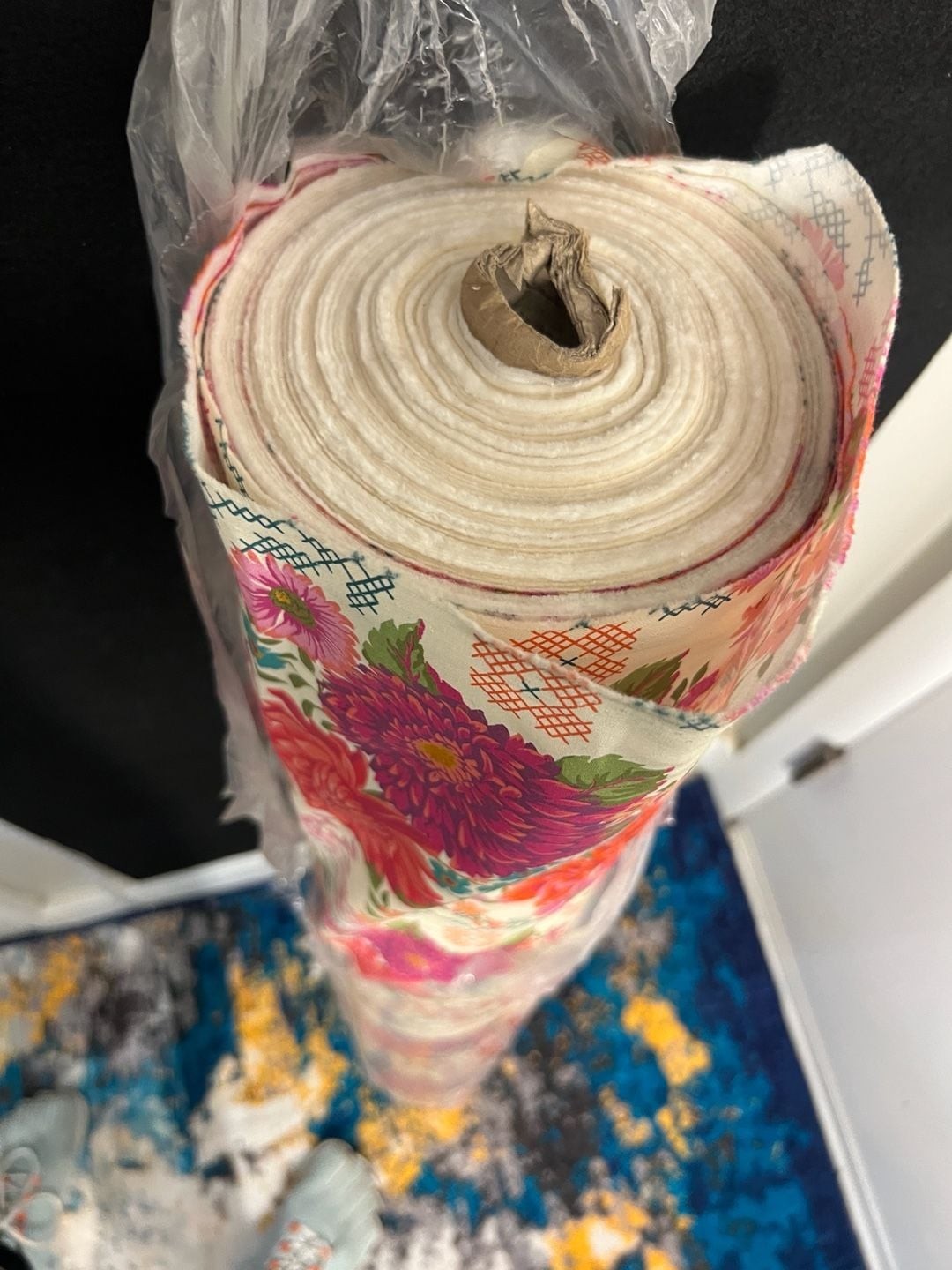 Moda Fabrics 100% Cotton Floral Print Fabric Bolt 86 Yards