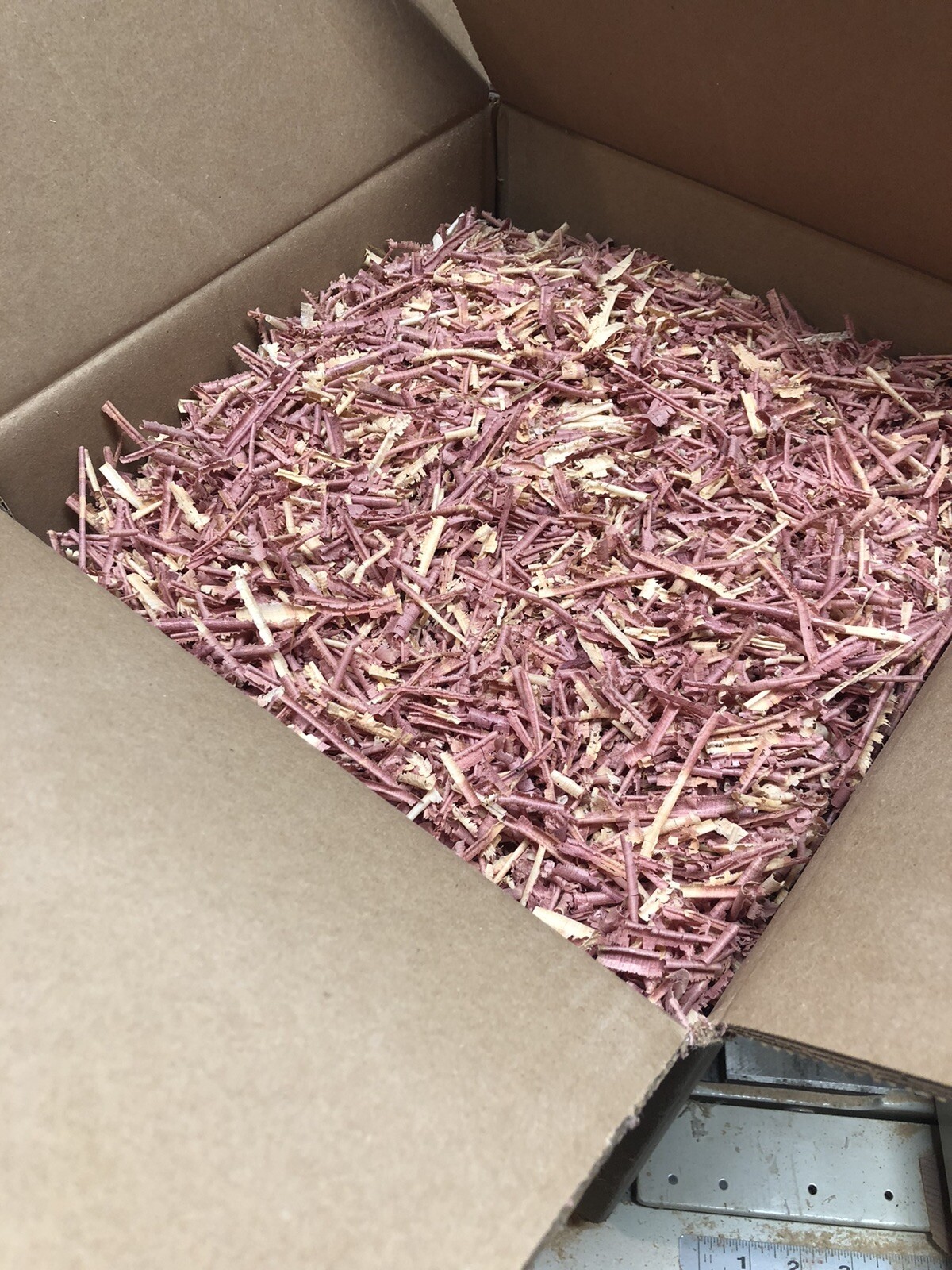 Red Cedar Wood Chips, Shavings, Aromatic Eastern Red Cedar -4 Pounds