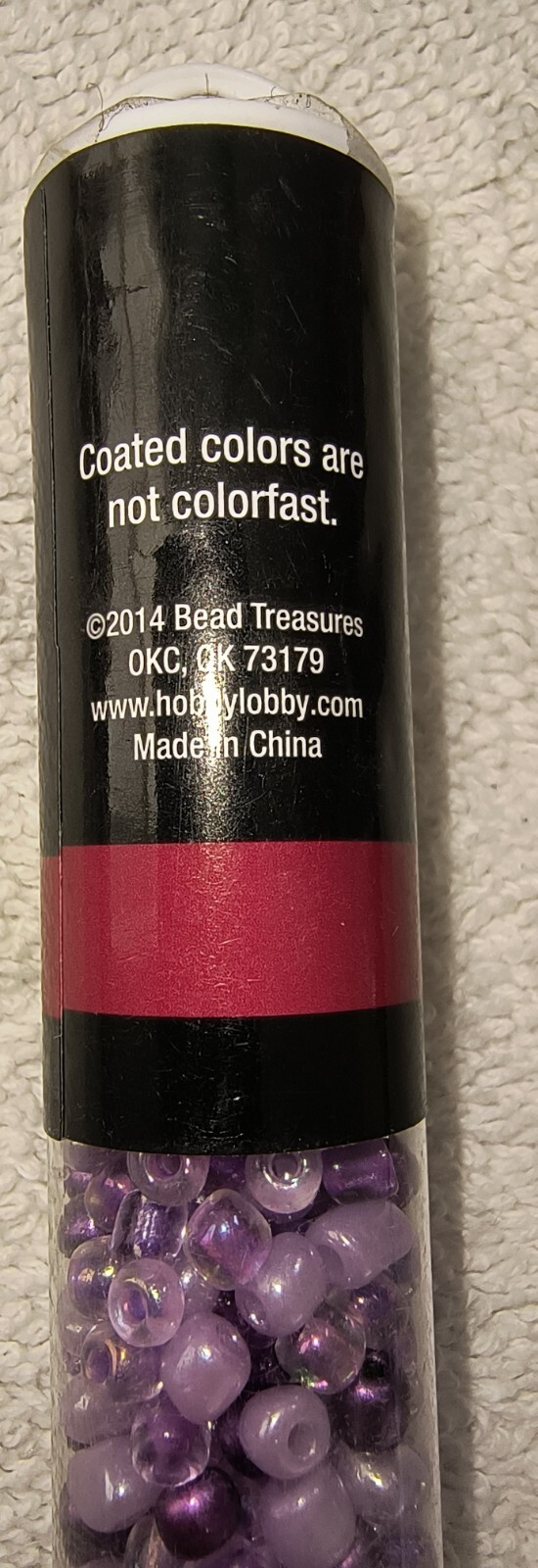 Bead Treasures 2014 Glass Seed Beads 6/0 Violet Multi ( Coated )2.9 OZ./85G