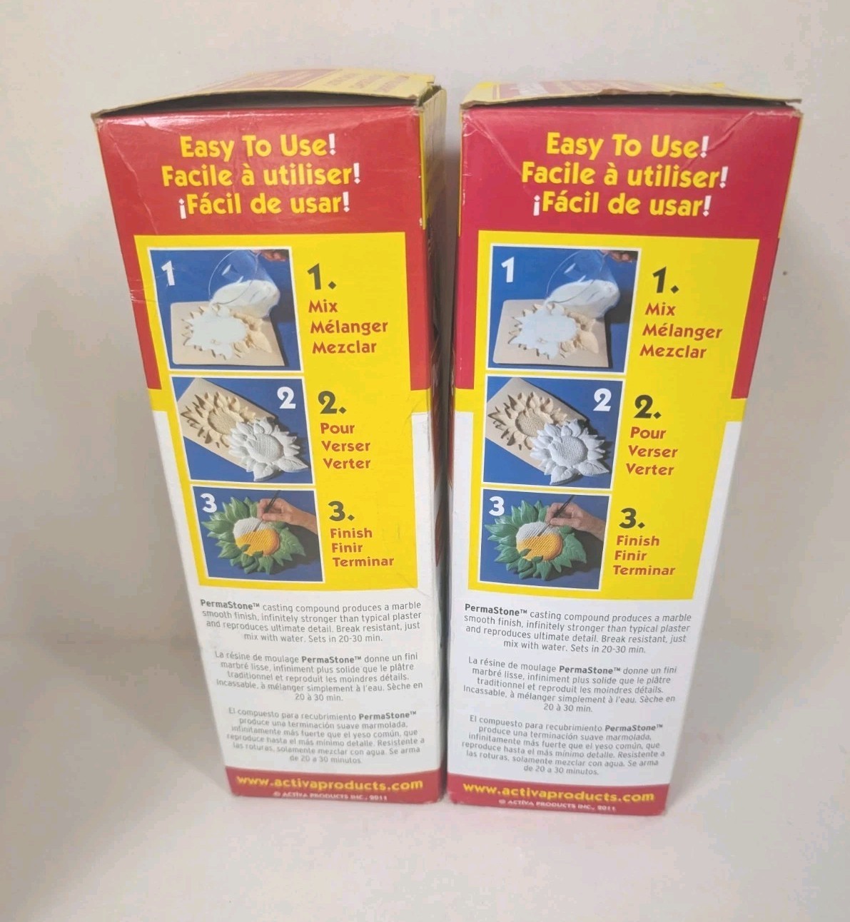 Permastone Activa 2- 28 oz Bag of Casting Compound in Box (Plus Bonus)