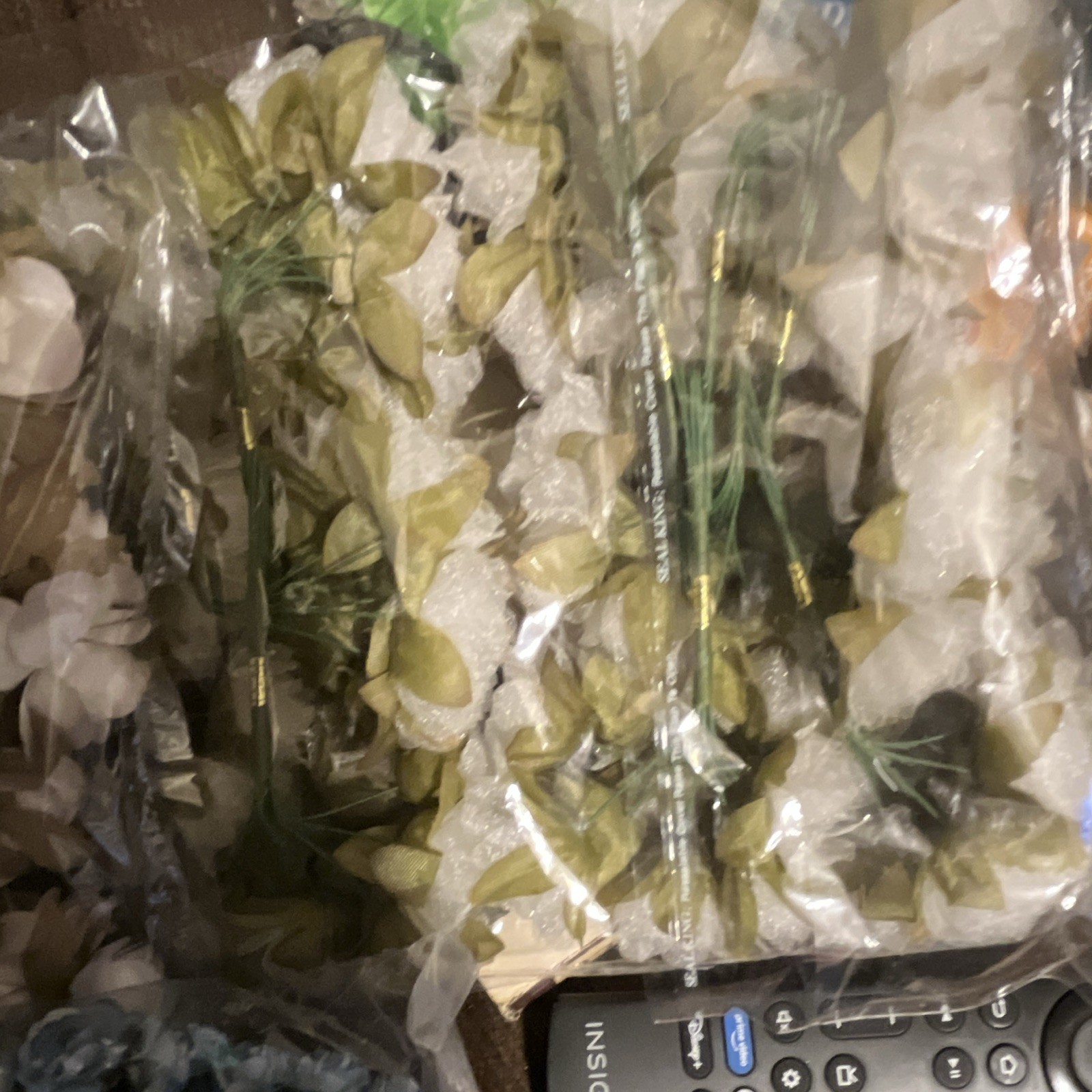 Dried Hydrangea Flowers Mixed Colors Bulk Lot, Multiple Parts for Crafts