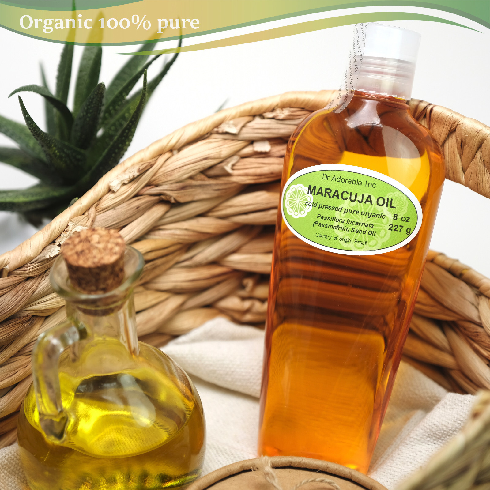 100% PURE ORGANIC MARACUJA OIL BY DR.ADORABLE PASSIONFRUIT 1oz 2oz-UP TO 7LB