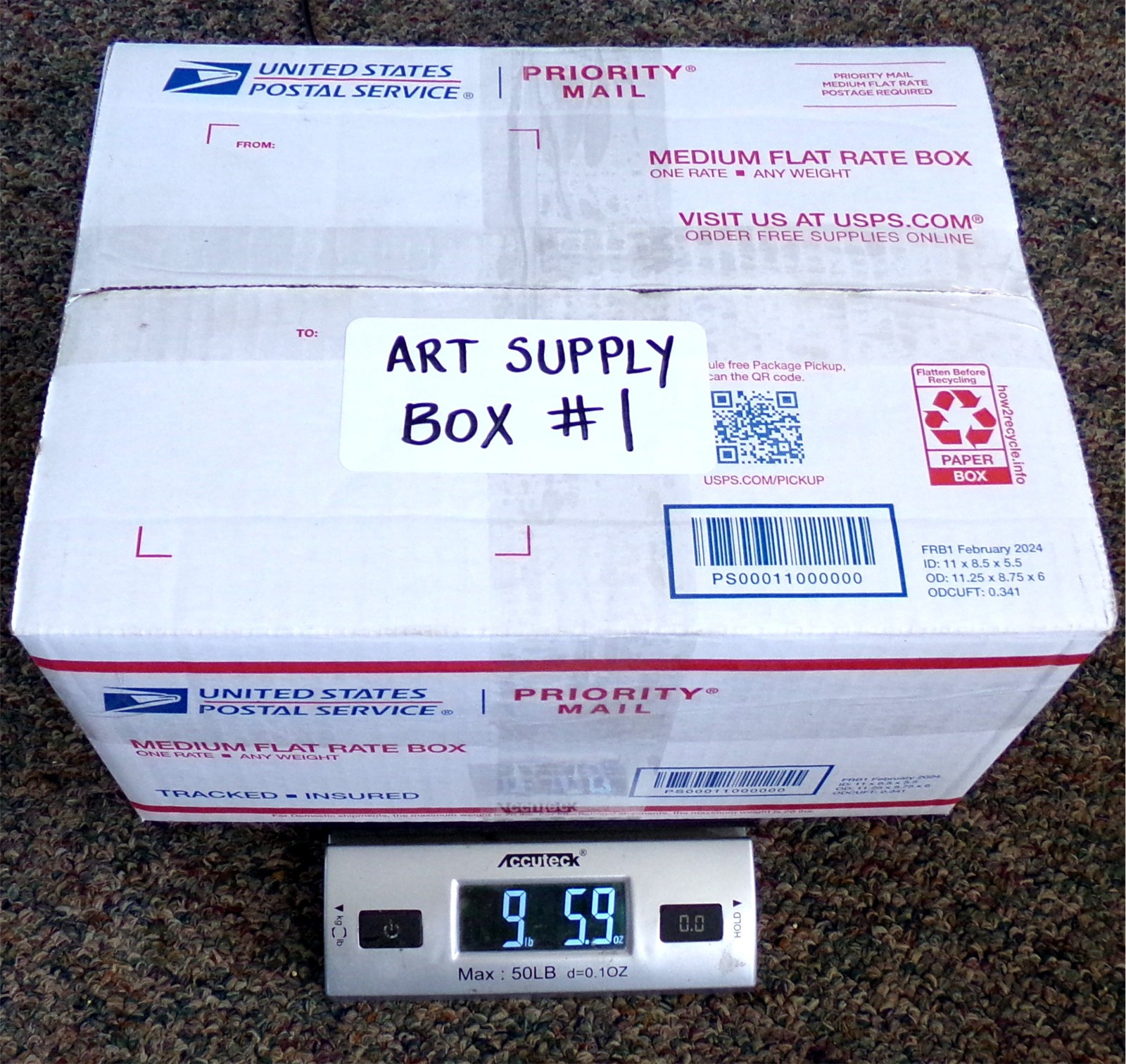Bulk Collage Artist Supply Lot: 9 LB Box Odd Unique Mixed Craft Supplies Art Set