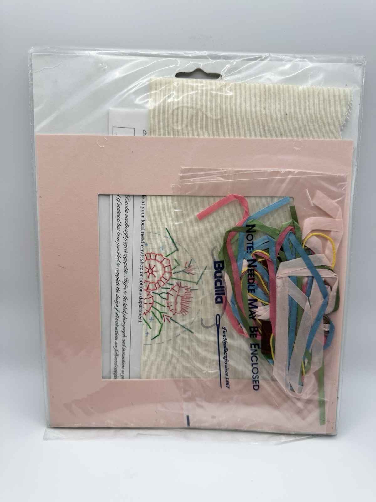 Bucilla Flowers of the Month Silk Ribbon Embroidery Kit (Choose 1 Month $7 Each)
