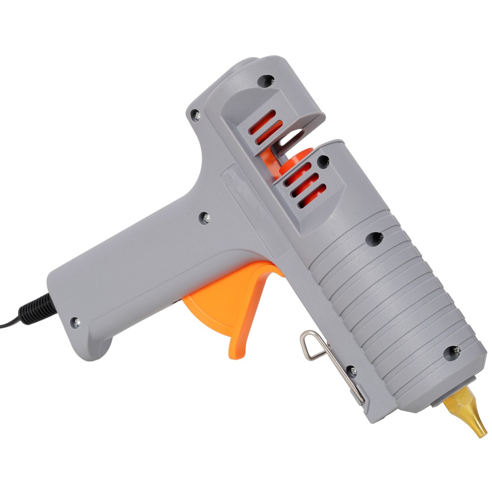 150W Adjustable Temp Hot Glue Gun, 6 Copper Nozzles 6 High Viscosity Glue Sticks