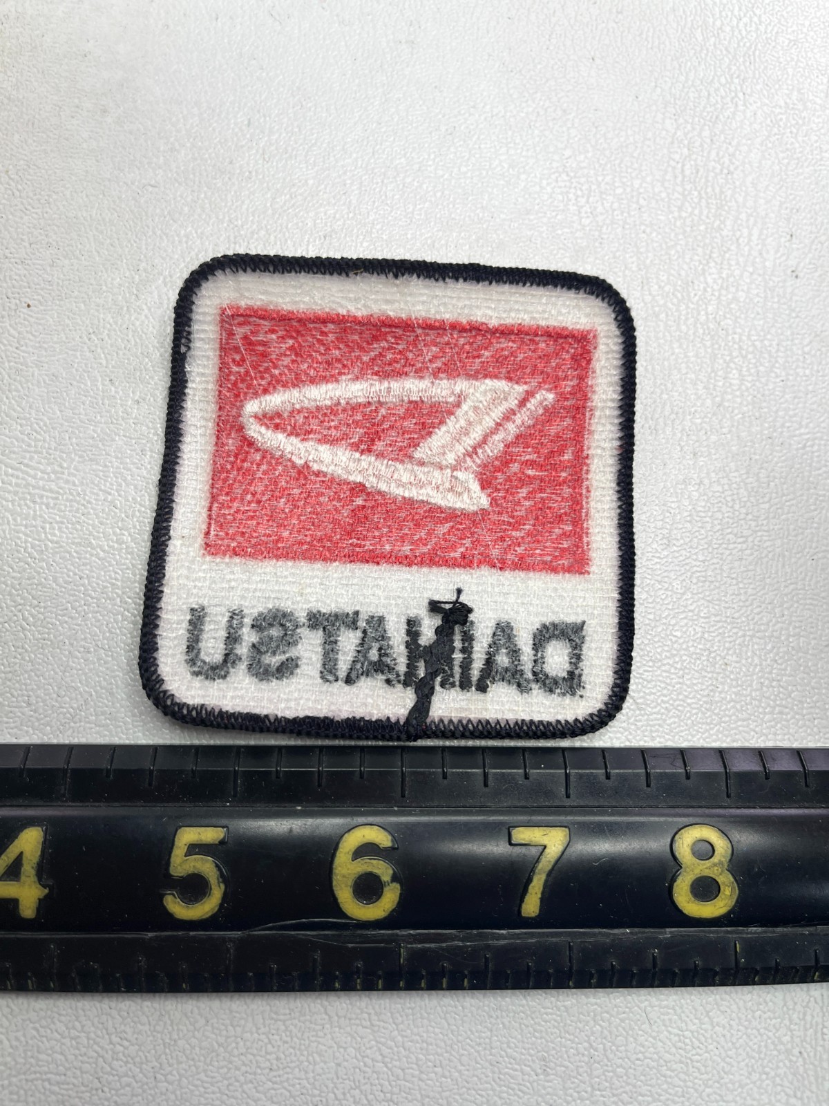 Vintage Japan Car Auto DAIHATSU Embroidered Patch M036