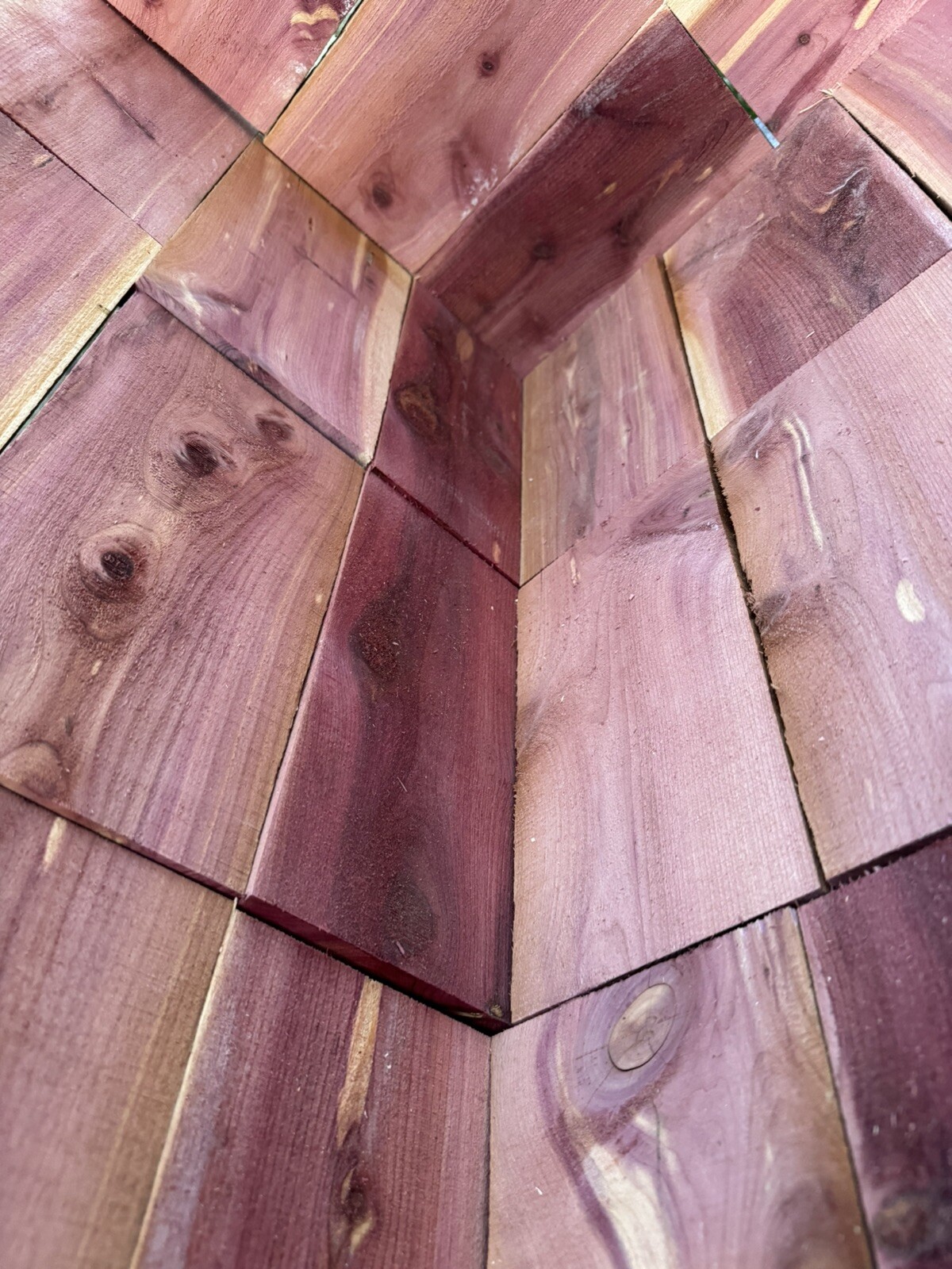 Exotic Aromatic Eastern Red Cedar Craft Boards, 1” Thick X 5” Wide X 10”. Long