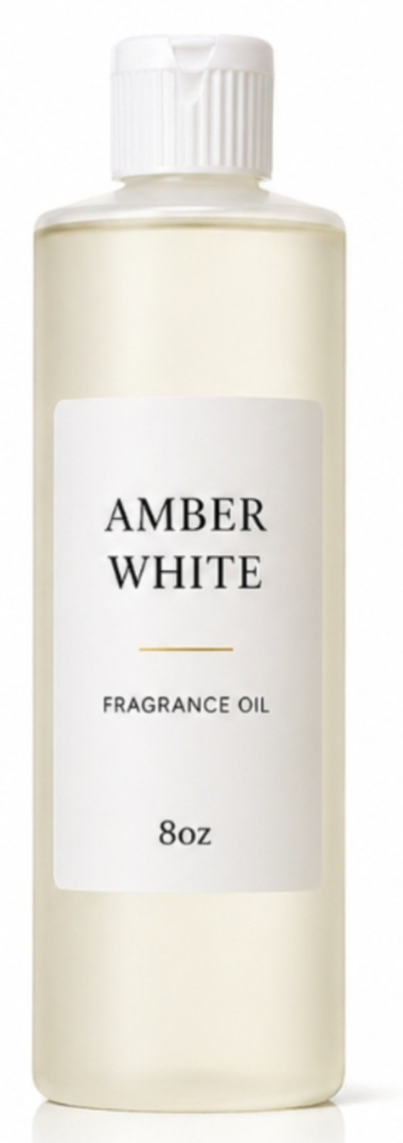 Amber White Fragrance Oil 8oz