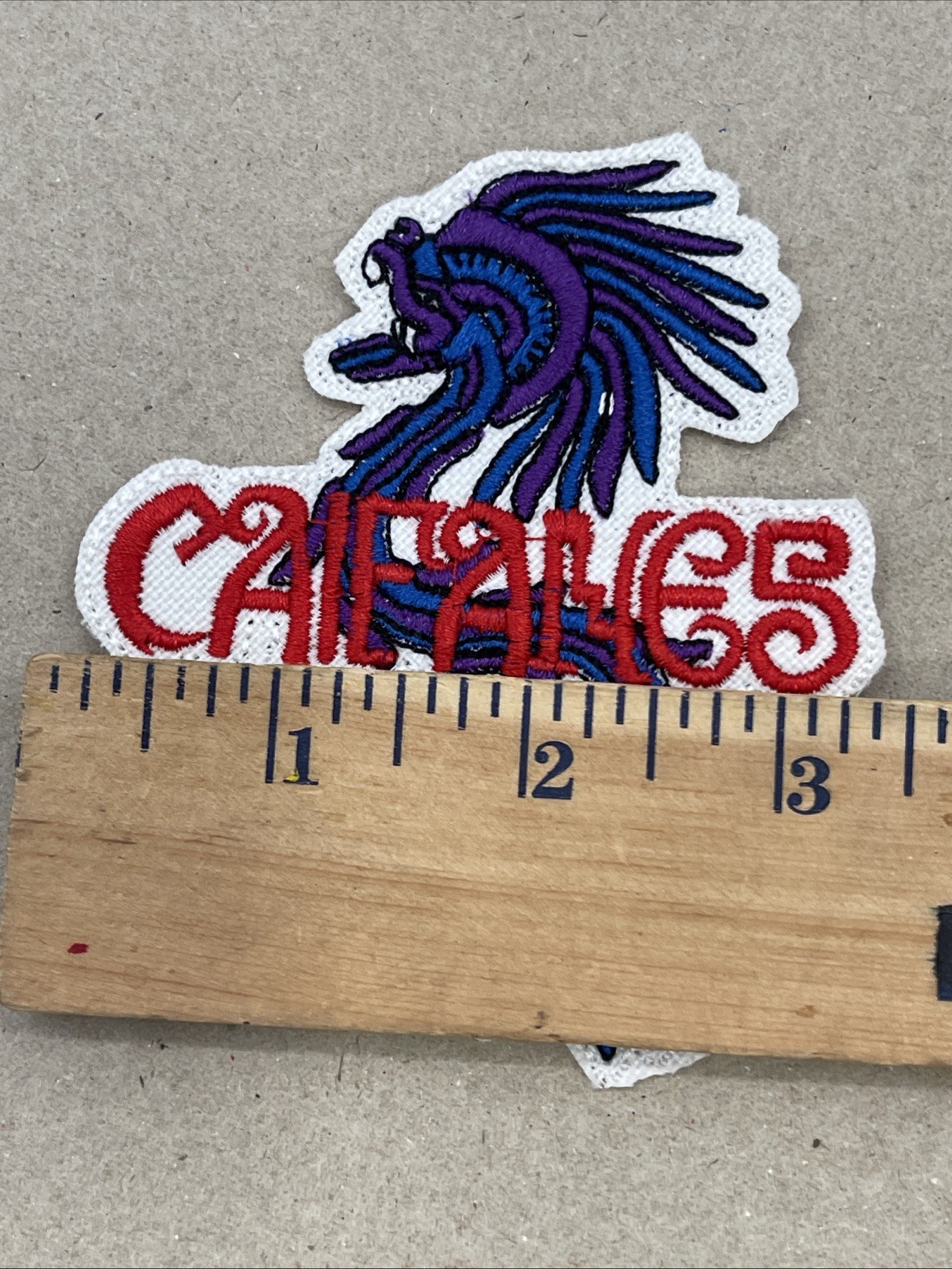 Caifanes Band Prehispanic Logo Patch: IronOn, Quality Embroidery, 4” X 3.4” Rare
