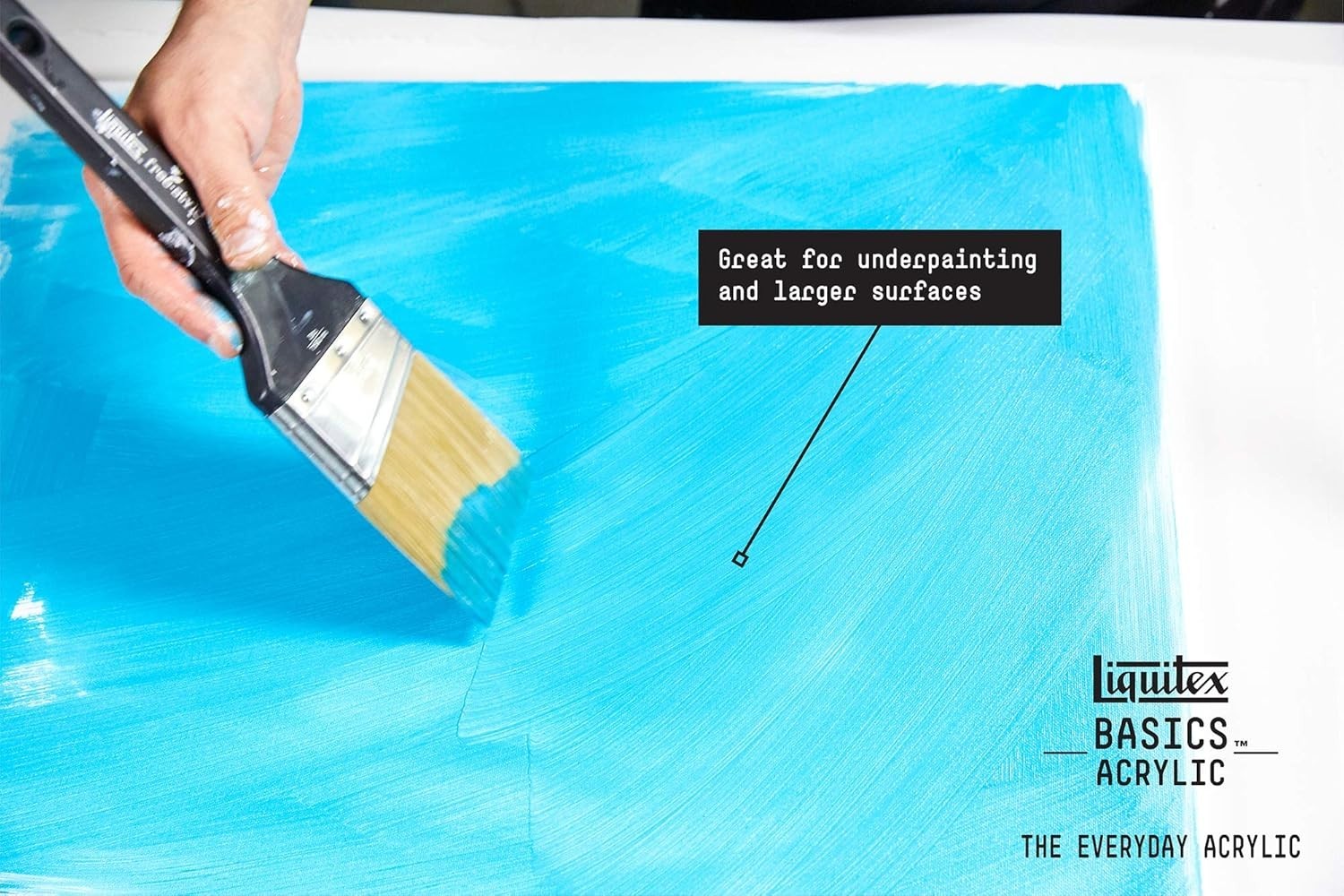 Thick Ultramarine Blue Acrylic Paint Tube, Ideal for Color Mixing Projects