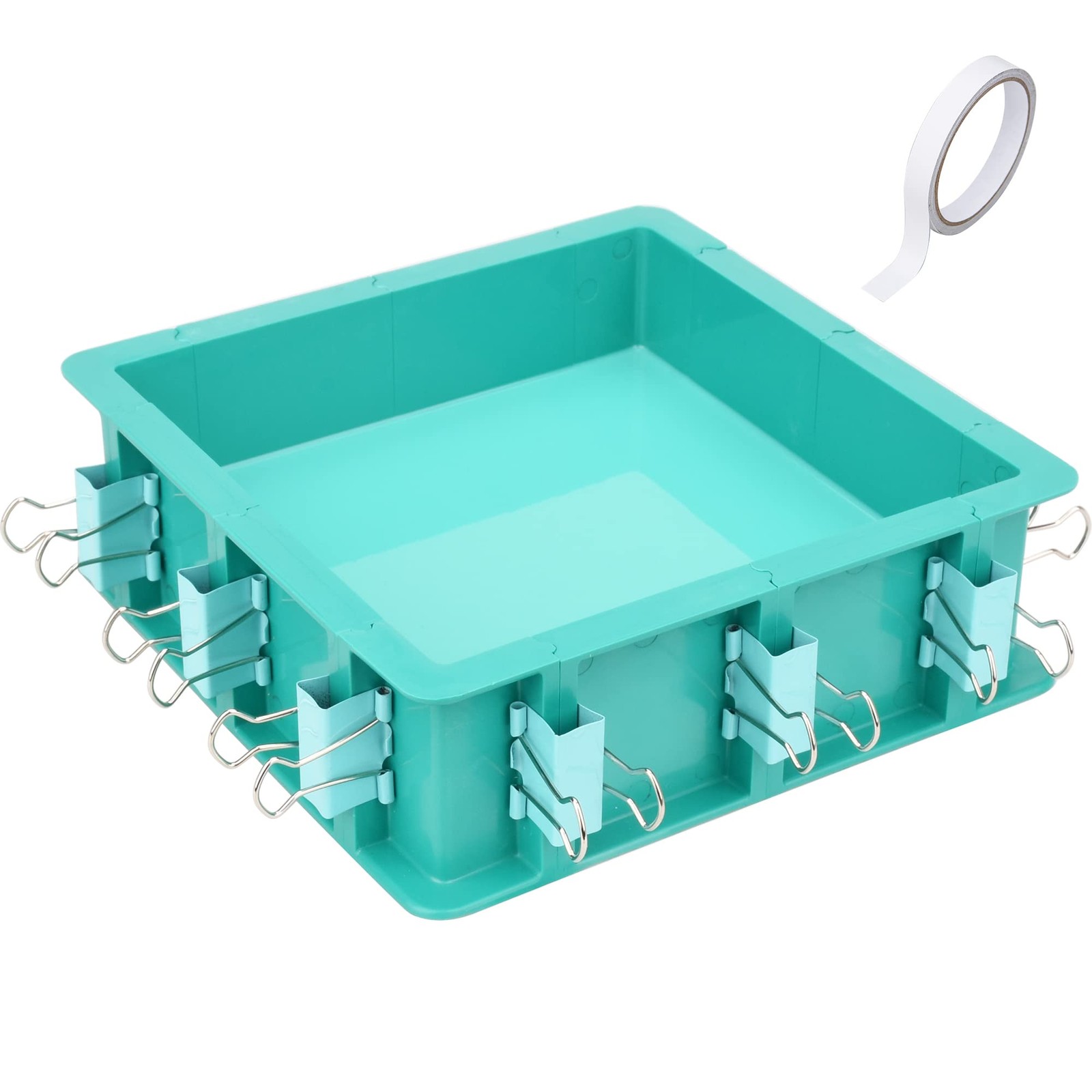 Adjustable Mold Housing Kit for Silicone Mold Making – Leak-Proof Plastic Frame