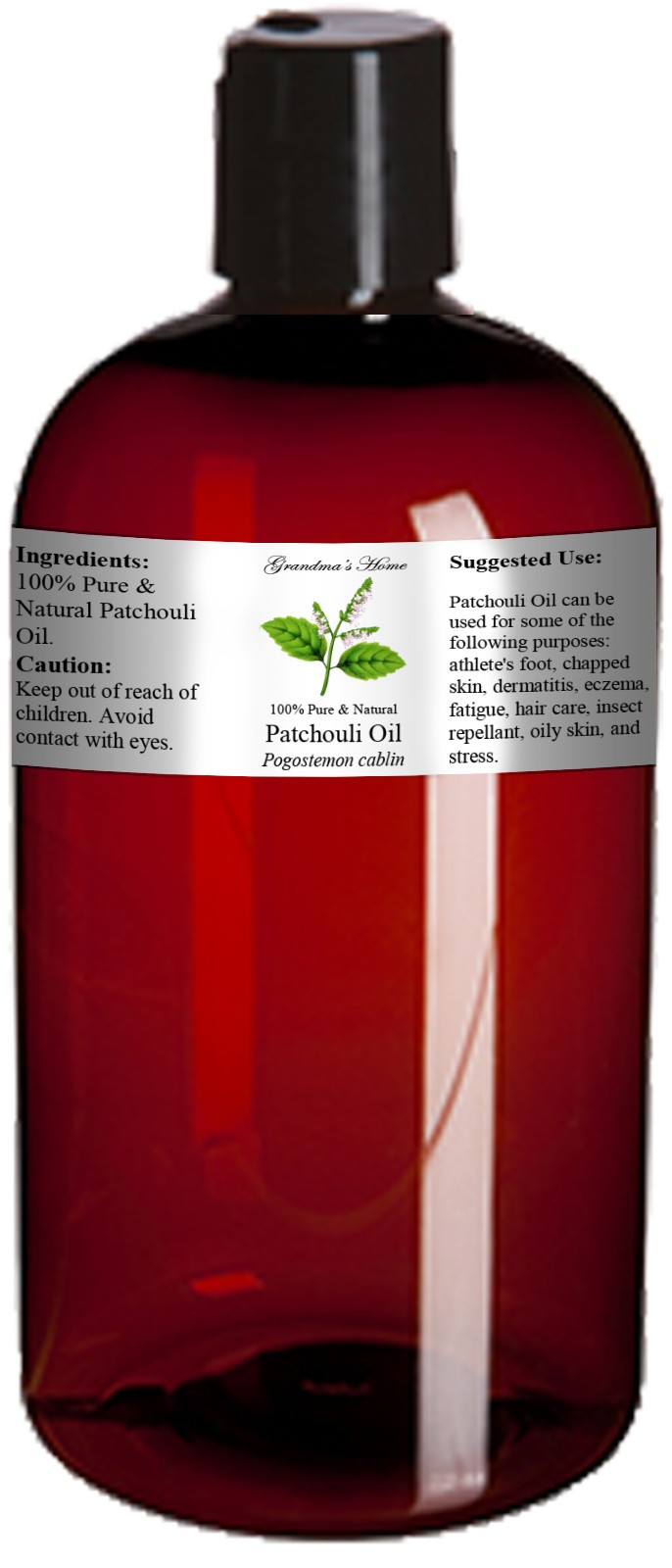 Patchouli Essential Oil – 16 oz – 100% Pure and Natural – Free Shipping
